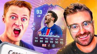 FC 25 Squad Builder Showdown! PSG KVARATSKHELIA!!