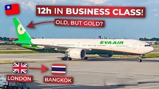 BRUTALLY HONEST | London Heathrow to Bangkok in BUSINESS CLASS aboard EVA Air's Boeing 777-300ER!