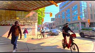 LIVING IN PARKDALE TORONTO 2024 — Explore Main Street | Queen ST W【4K — Stay Curious Late Spring】ON