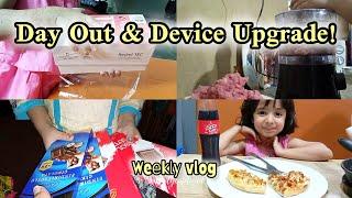 Day Out & Device Upgrade | Routine Vlog | #youtube #trending #weekly