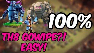 Townhall 8 - GOWIPE? EASY! (WAR ATTACK STRATEGY) 2020 - CLASH OF CLANS!