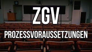 Prozessvoraussetzungen | ZGV | Hehenberger Rechtskurse GRATIS