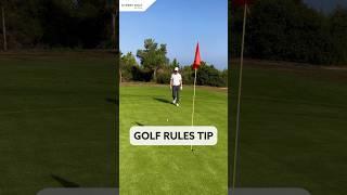 Golf Rules Tip | Aeration Holes #golf #rules #golfrules #rulesofgolf #golftips #golfswing  #golfer