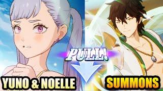 NEW YUNO & NOELLE SUMMONS - Black Clover Mobile Rise Of The Wizard King