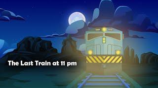 The Last Train at 11 pm | Mysterious story animated by Horror Diary