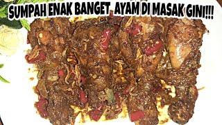 RESEP AYAM KECAP PEDAS MANIS | MASAKAN SEDERHANA SEHARI HARI