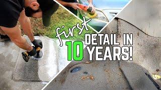 Deep Cleaning 10 Years Of Neglect! Complete Dirty Car Detailing Transformation