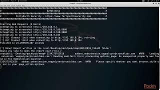 Mastering Kali Linux Network Scanning  :  Enumerating Websites | packtpub.com