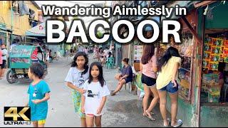 Walking Alleyways in Bacoor Cavite Philippines [4K]