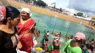 తిరుమల పుష్కరిణి | తిరుమల కోనేరు  | Tirumala Srivari Pushkarini Opened For Devotees After Two Years