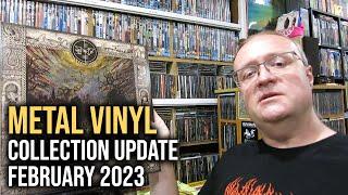 METAL VINYL Record Collection Update - February 2023 (Death / Black / Heavy Metal / Grindcore)