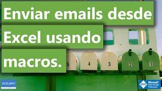 Send emails from Excel using macros | @EXCELeINFO