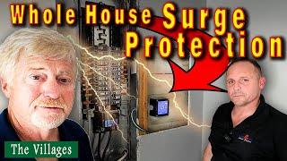 Important! Whole-house Surge Protection in Central Florida & The Villages. $50 Install Discount Code