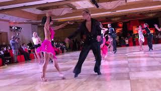 California Open 2018 - Oleg Astakhov and JJ - Scholarship Open Latin A final - winners