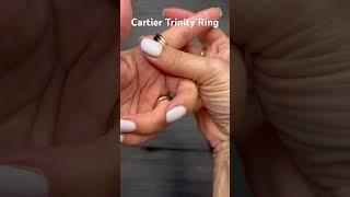 UNBOXING CARTIER TRINITY RING #cartier #jewellery #shopping #luxury #beautiful #fun  #france #paris