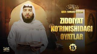 Mansux oyatlar | Nahl surasi 15-qism 101-102-oyatlar | سورة النحل | Ustoz Abdulloh Zufar