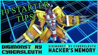10 Starter Digimon Cyber Sleuth Tips