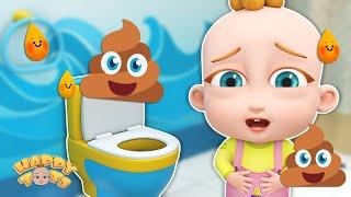 Poo Poo Song | Healthy Habits | Nursery Rhymes - Happy Tots