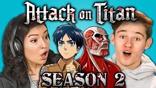 Teens React to Attack on Titan Season 2 Trailer