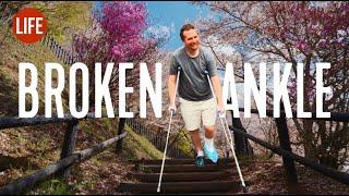 I broke my leg at Japan's most iconic location  Life in Japan EP 261