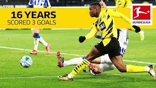 Youssoufa Moukoko - All Goals of the 16 Year Old BVB Striker So Far