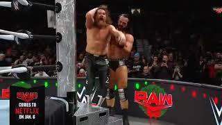 Drew mcintyre vs sami zayn raw 12/23/24