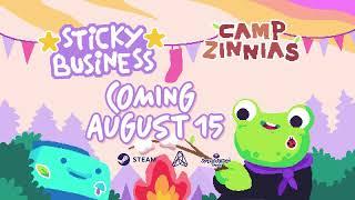 Sticky Business: Camp Zinnias - ASMR Trailer