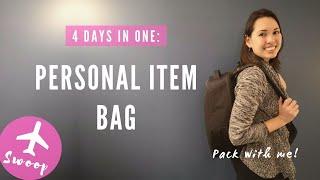 Swoop Personal Item Bag | 4 Days in Vegas - Pack with me!
