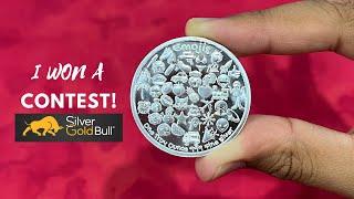 Smiley Emoji Silver Round By Silvertowne Mint - SilverGoldBull Canada Unboxing | Indian Bullionaire