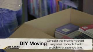 DIY Moving vs. Hiring Professional Movers | Moving Tips from Allied