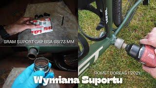 Romet Boreas 1 -  wymiana suportu dla ludzi o mocnych nerwach #Vlog 218