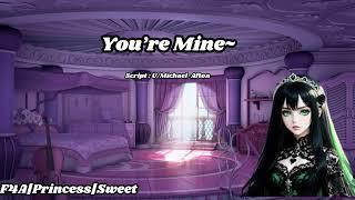 F4A  You're Mine~  Goth Princess Confesses [Flirty Speaker] [Shy Listener] [Sweet] [Cuddles] [Loves]