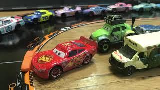 Cars 1 first race stop-motion recreation