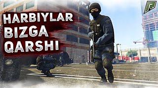 UZBEK FAMILY HARBIYLARGA QARSHI! KATTA ISHKAL! GTA 5 RP UZBEKCHA LESTPLAY