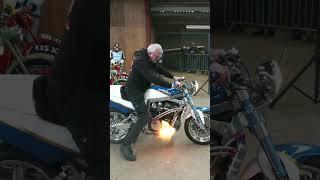 300hp Suzuki GSXR1260 Turbo throwing flames