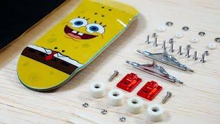 Assemble / Build a Sponge Bob Fingerboard 2021 | Dream Build Best Brands