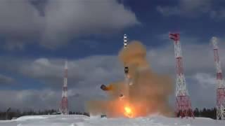 Ejection Test of Russia's RS-28 Sarmat "SATAN 2" Heavy ICBM