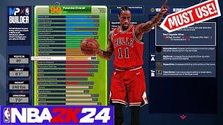 NBA 2K24 NEW Demar "Deebo" DeRozen BUILD  6’7 Inside The-Arc-Scorer FORWARD BUILD