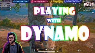 PLAYING WITH DYNAMO | CARRYMINATI | PUBG MOBILE HIGHLIGHTS