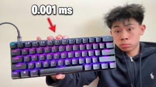 i tried the FASTEST Gaming Keyboard...