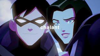 chalant (young justice robin and zatanna scene pack)