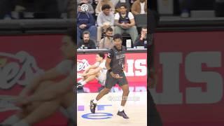 Bryce James 3 on the Clippers court