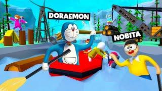 DORAEMON And NOBITA In New World In HFF !!!