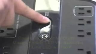 Adjusting threshold setting on BE750G