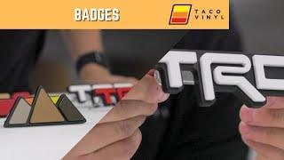 Taco Vinyl Official Badge Lineup