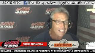 Recently released from an insane asylum, Shaun Thompson can't keep my name out of his mouth.