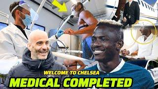 BREAKING  Victor osimhen completed medical for chelsea move. welcome to Chelsea
