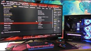 Flashing BIOS and Installing Windows 10 - Asus ROG Crosshair VIII Hero Motherboard