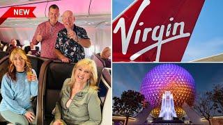 FLY TO FLORIDA WITH US! Virgin Atlantic UPPER CLASS! Disney World & Universal Orlando October 2024