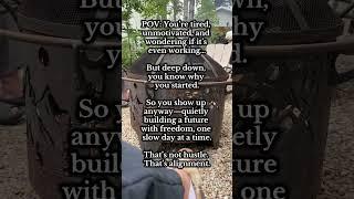 Some days you’re tired